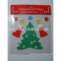Christmas decoration gel sticker